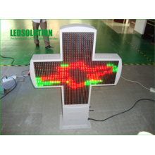 Visor LED cruzado de três cores (LS-PC-P16-48x48-RG)